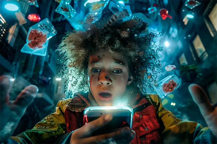 Joven impactado por retos virales peligrosos en redes sociales como el Tide Pod Challenge y Cinnamon Challenge