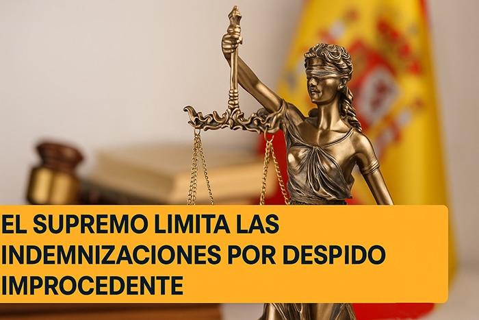 Suoremo limita la indemnizacion por despido en España.