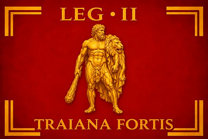 Creada por Trajano, la Legio II Traiana Fortis combatió en Oriente y se convirtió en una pieza clave de la defensa romana de Egipto, Alejandría y el valle del Nilo.