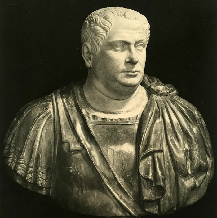 Busto del emperador Vitelio.